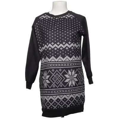 Klänning (Svart, Vit) från Classic Fashion Collection Bomull, Polyester