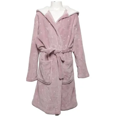Bathrobe (Pink, White) from KappAhl Polyester