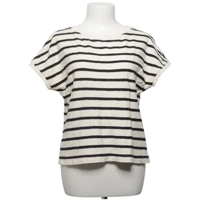 T-shirt (White, Black) from Sisley Cotton