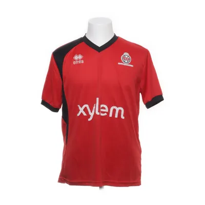 Football jersey (Red, Black) from Errea Polyester