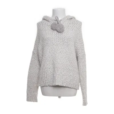 Hoodie (Gray, White) from Yes Lola Acrylic, Nylon, Polyester