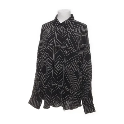 Chemise (Noir, Blanc) de Samsa Collection Viscose