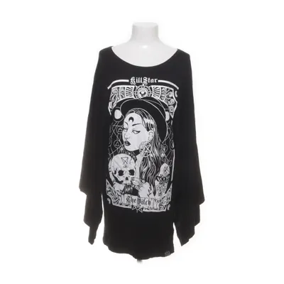 Lange mouwen shirt (Zwart, Wit) van Killstar