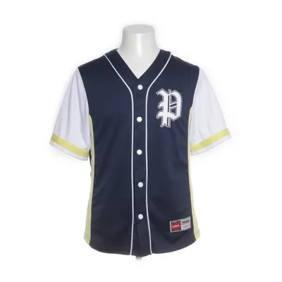 Baseballtröja (Blå, Vit, Gul) från FSBN Polyester