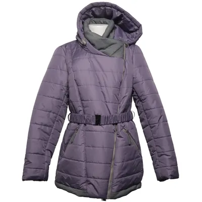 Veste d'hiver (Violet) de John Baner Polyester, Polyuréthane