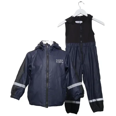 Regnställ (Blå, Svart) från Nordbjørn Polyester, Polyuretan
