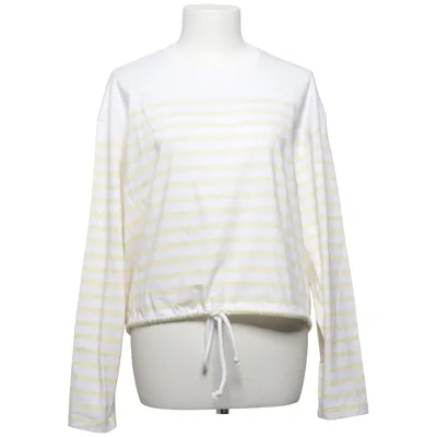 T-shirt à manches longues (Blanc, Jaune) de Madewell Coton