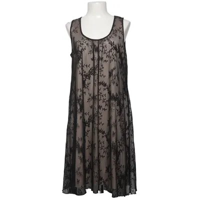 Kleid (Schwarz, Beige) von Capri Collection Polyamid