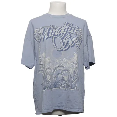 T-shirt (Blauw, Meerkleurig) van Divided by H&M Katoen
