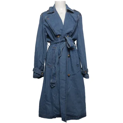 Trench-coat (Bleu) de Isolde Coton, Polyester