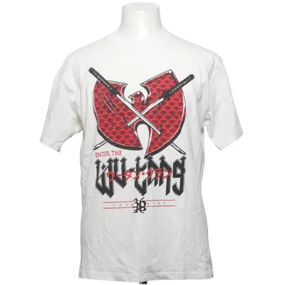 T-shirt (Vit, Röd, Svart) från Wu Tang Clan Bomull