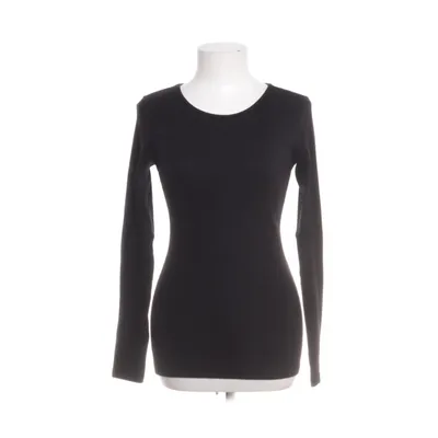 Långärmad t-shirt (Svart) från H&M Basic Bomull, Elastan