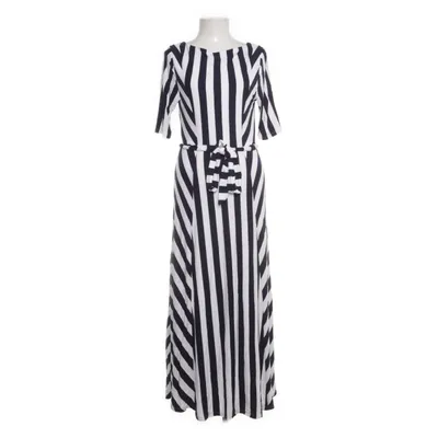 Långklänning (Vit, Blå) från Boden Elastan, Viskos