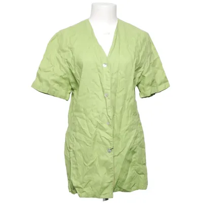 Short sleeve shirt (Green) from Nadine H Linen
