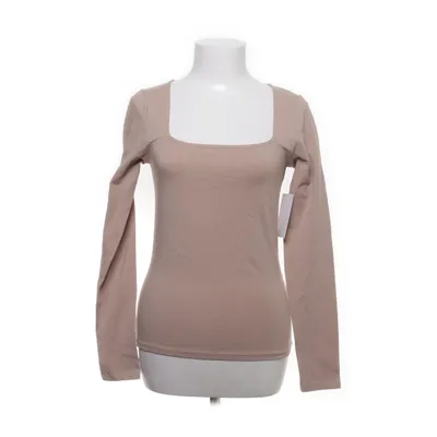 Topp (Beige) från Bubbleroom Bomull, Elastan