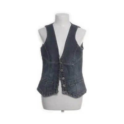 Spijker gilet (Blauw)