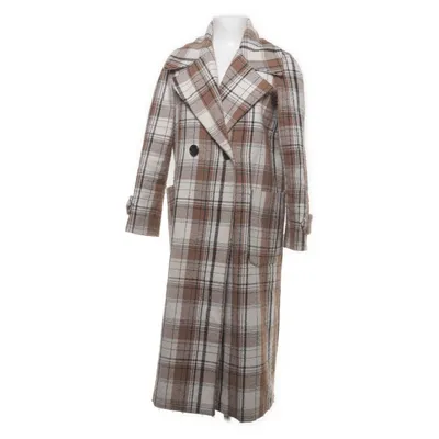 Frakke (Brun, Hvid, Sort) fra Mango Casual Akryl, Polyamid, Polyester, Viscose, Uld