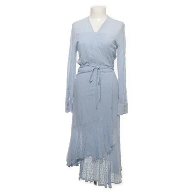 Robe (Bleu) de Munthe Fibre métallique, Polyester, Viscose