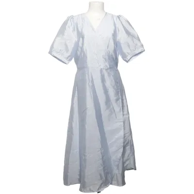 Slå-om-kjole (Blå) fra ONLY Polyester