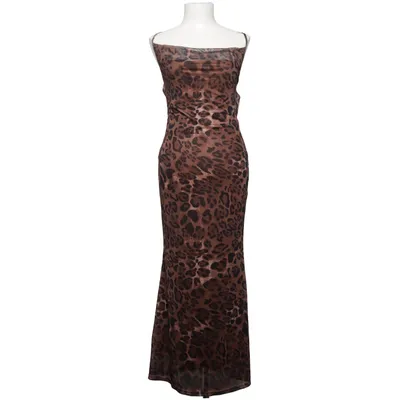 Maxikjole (Brun) fra Shein Elastan, Polyester