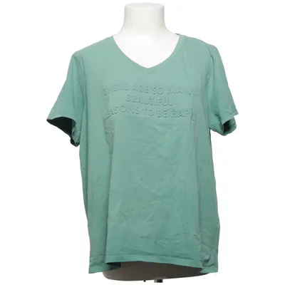 T-shirt (Grön) från Cream Bomull, Elastan