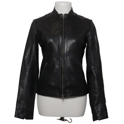 Jacket (Black) from More & More Leather, Polyester