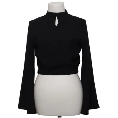 Crop top (Sort) fra Zara Trafaluc Collection Polyester