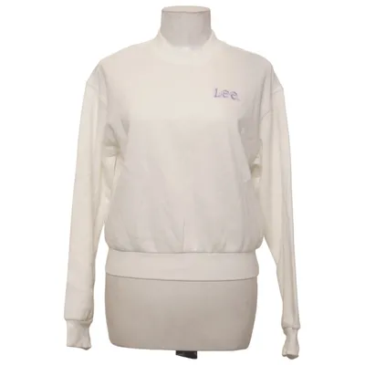 Sweatshirt (White, Purple) from Lee x H&M Cotton, Polyester