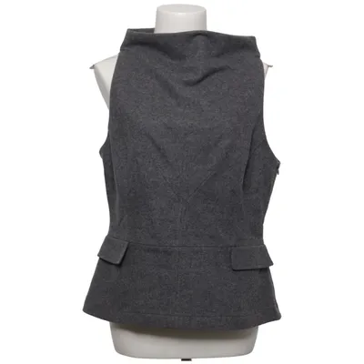Gilet d'extérieur (Gris) de René Lezard Acétate, Polyamide, Polyester, Laine