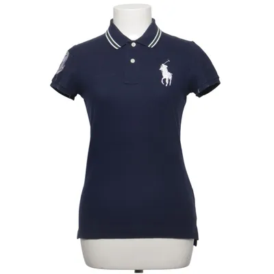 Pikétröja (Blå) från Ralph Lauren Bomull, Polyester