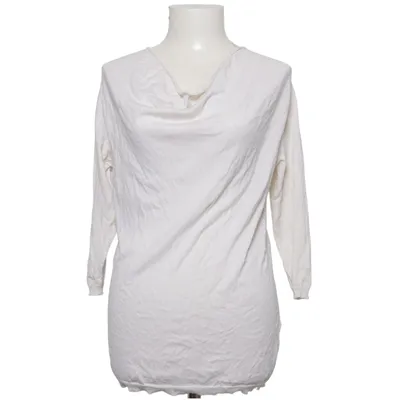 Blouse (Wit) van Stile Benetton Katoen, Zijde