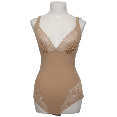 Shapewear body (Beige) from Simone Perele Cotton, Elastane, Polyamide