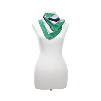 Cravat (Groen, Blauw, Wit) Zijde