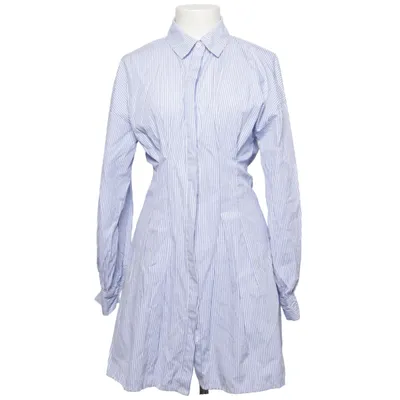 Skjortklänning (Blå, Vit) från Missguided