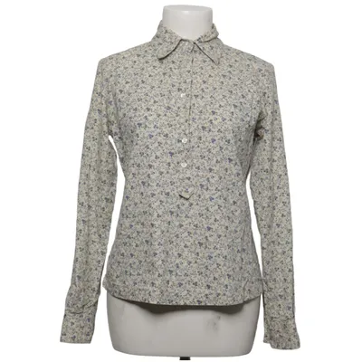 Shirt (Beige, Blue, Multicolored) from Autre Ton Cotton