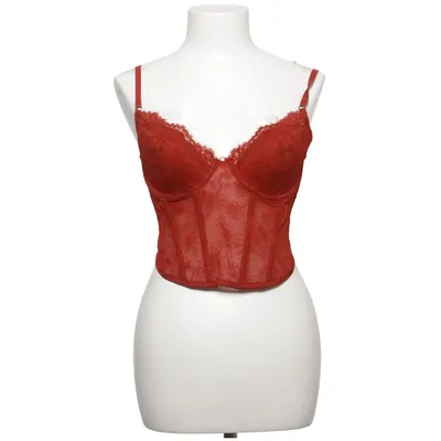 Corset (Red) from H&M Elastane, Polyamide, Polyester