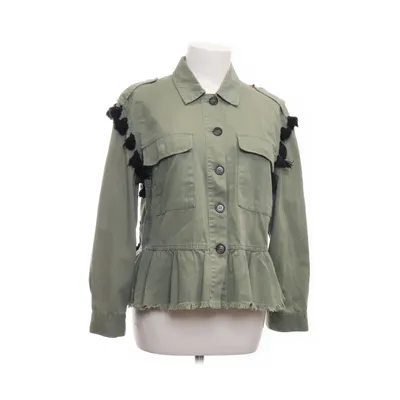 Jacka (Grön, Svart) från Zara Woman Bomull