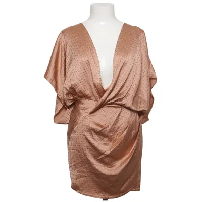 Wrap dress (Beige) from ASOS Polyester