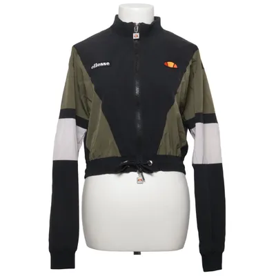 Træningsjakke (Sort, Hvid, Grøn) fra Ellesse Elastan, Polyamid, Polyester