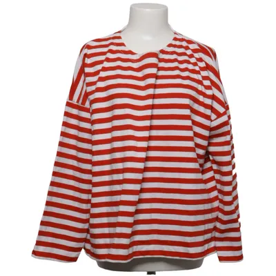 Langærmet t-shirt (Rød, Hvid) fra COS Bomuld
