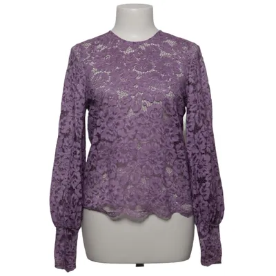 Bluse (Lila) von Hallhuber Baumwolle, Polyamid, Viskose