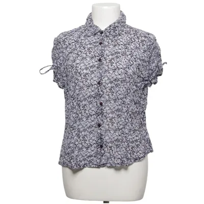 Short sleeve shirt (Blue, Multicolored) from Helline Viscose