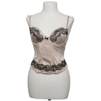 Korset (Beige, Sort) fra H&M Elastan, Polyamid, Polyester