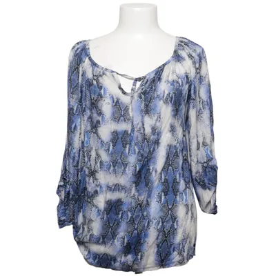 Blouse (Blue, White, Black) from Catalea Viscose