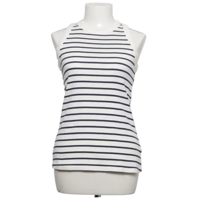 Linne (Vit, Svart) från Lands' End Bomull, Elastan