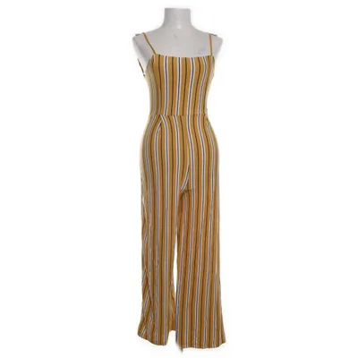 Combinaison (Jaune, Noir, Blanc) de Stradivarius Élasthane, Viscose