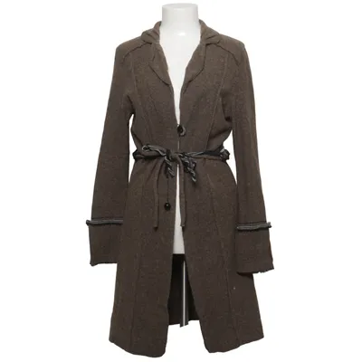 Cardigan (Bruin) van Flore Merinowol, Polyamide