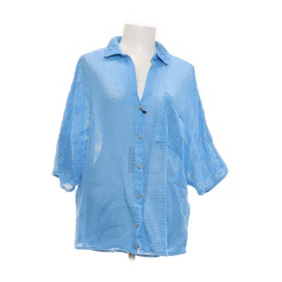 Korte mouwen shirt (Blauw) van Body Katoen