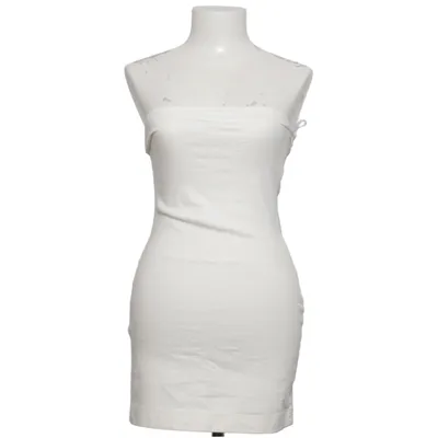 Klänning (Vit) från Zara Bomull, Elastan, Polyester