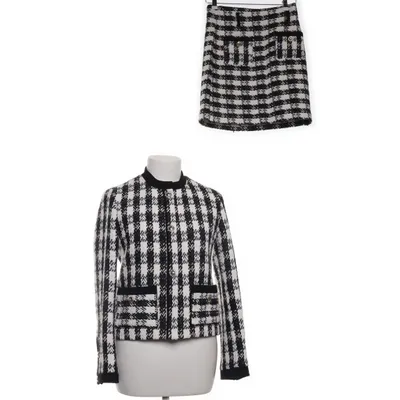 Dräkt (Svart, Vit) från Maje Akryl, Bomull, Elastan, Polyamid, Polyester, Viskos